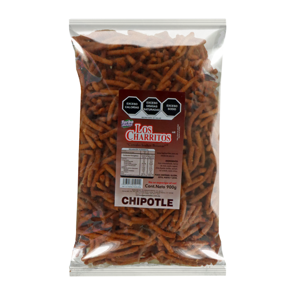 LOS CHARRITOS CHIPOTLE 10/900GRS