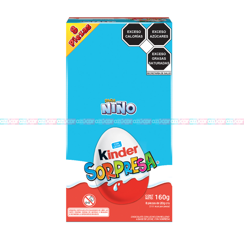 KINDER NIÑO LUI T-8 12/8