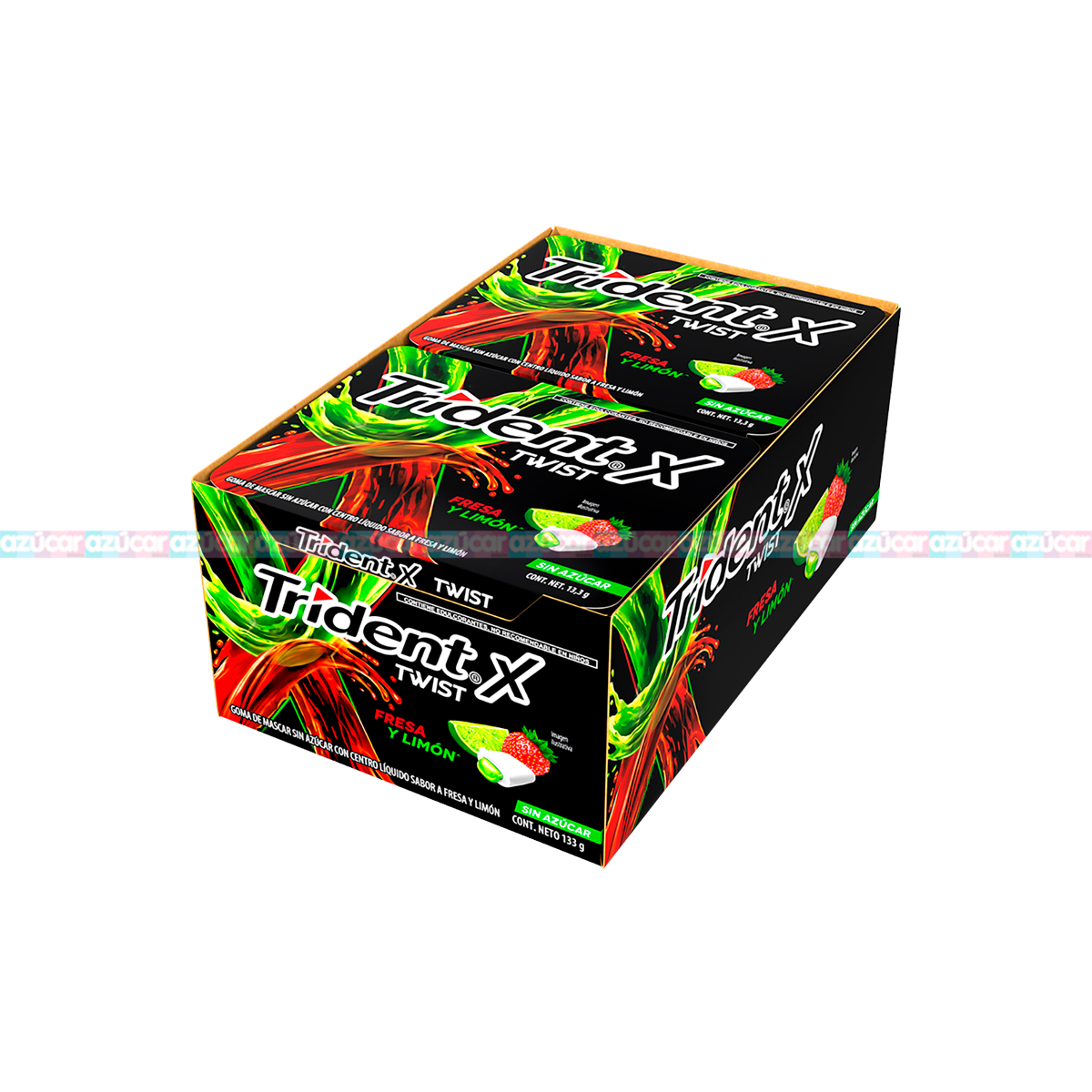 TRIDENT TWIST 7´S FRESA/LIMÓN 24/10