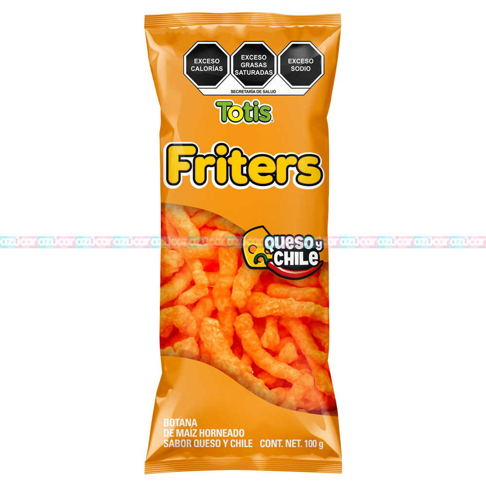 XXX FRITERS QUESO CHILE 40/100G