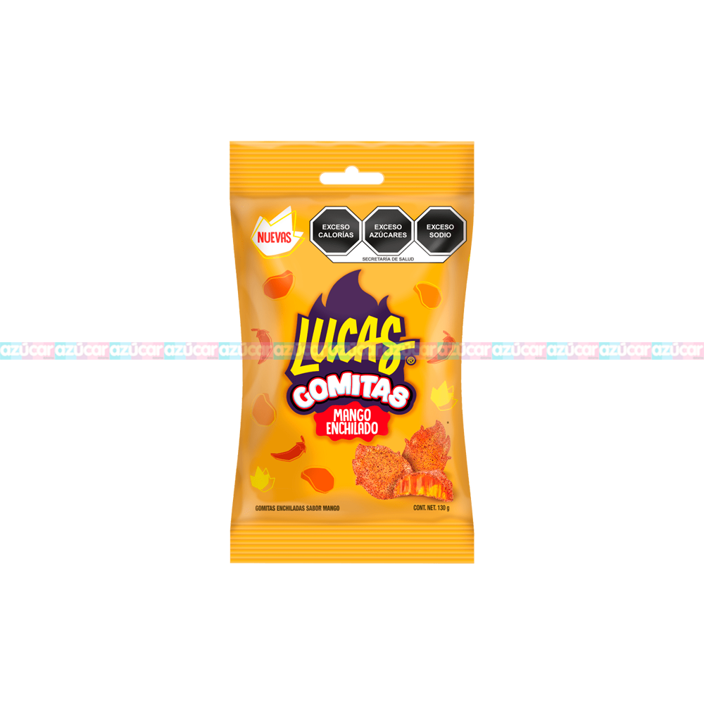 LUCAS GOMITAS MANGO 130G C/12