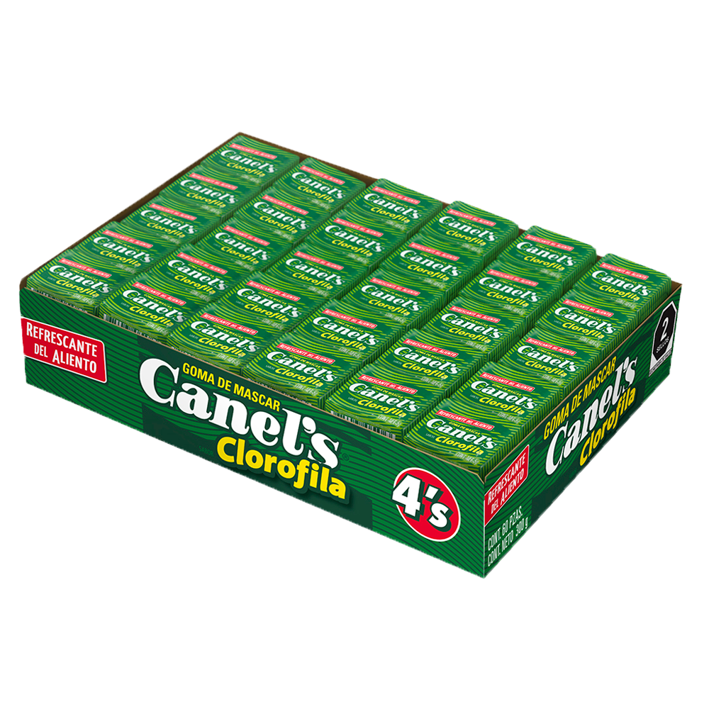 CANELS 4´S CLOROFILA 40/60