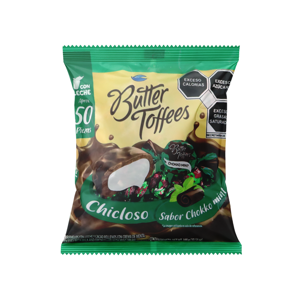 BUTTEER TOFFES CHOCOMINT 16/50 PZA