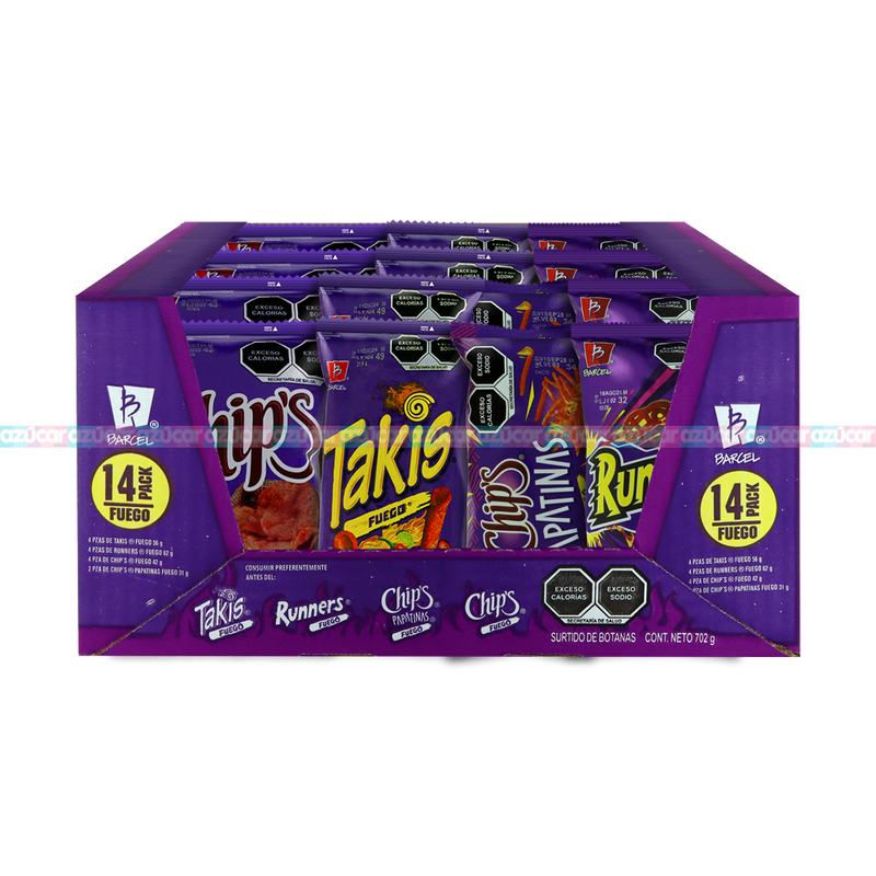 BARCEL PACK FUEGO 6/14