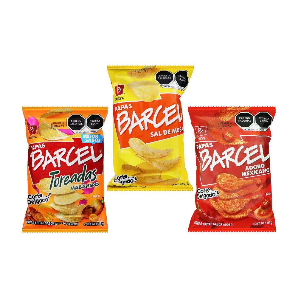 BARCEL PAPAS 20PZS