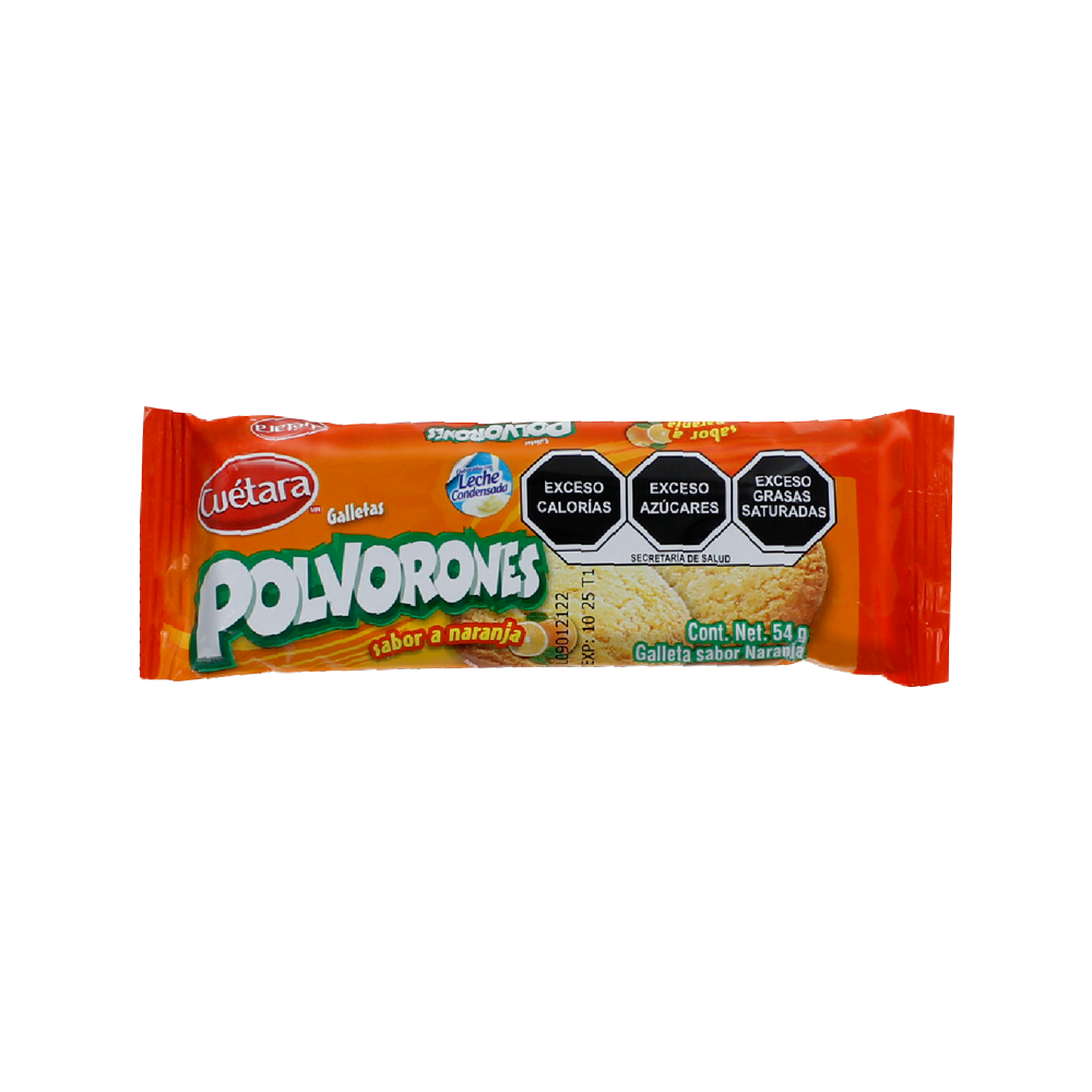 POLVORONES NARANJA 20/54G