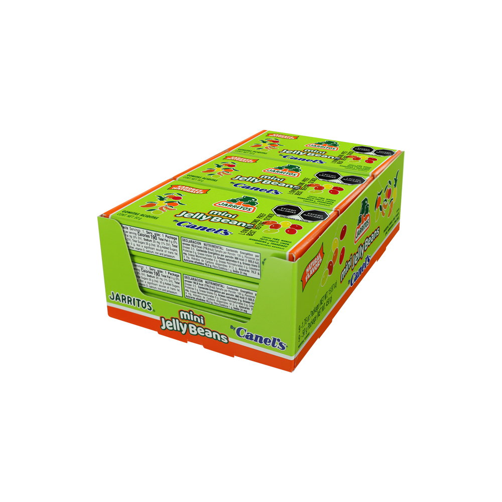 MINIJELLY BEANS JARRITOS 24/9 PZA