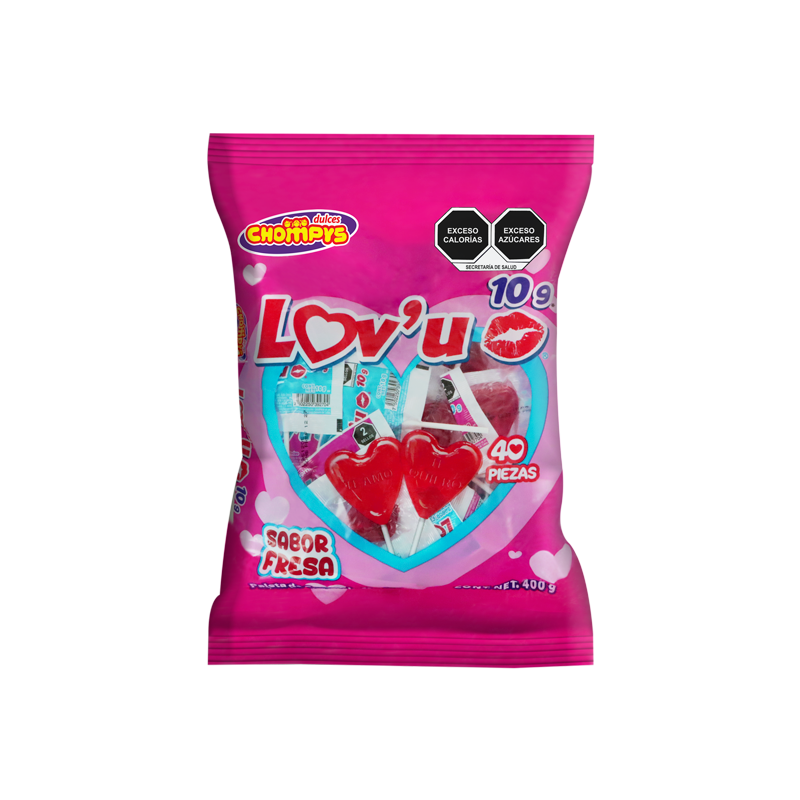 PAL. LOVU FRESA 10GRS 28/40PZ