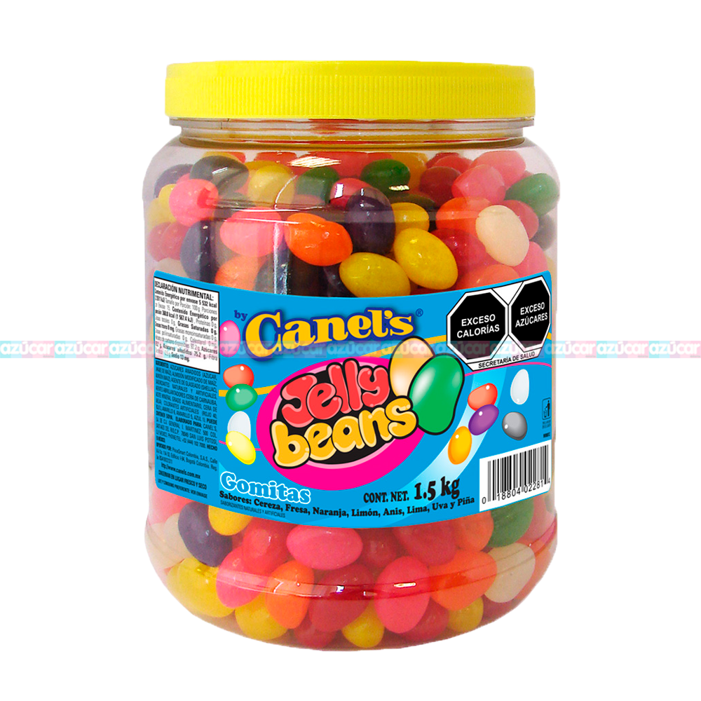 CANELS JELLY BEANS 8/1.5Kg