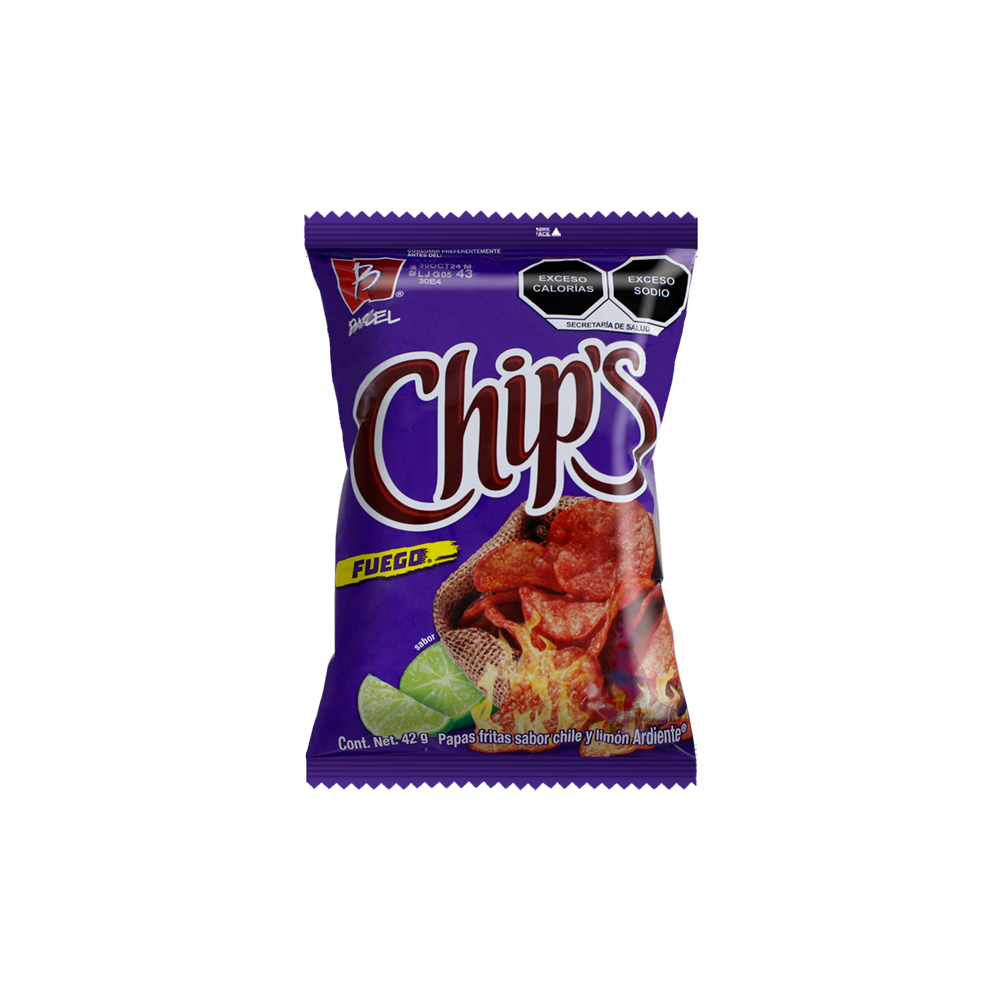 CHIPS FUEGO 4/10