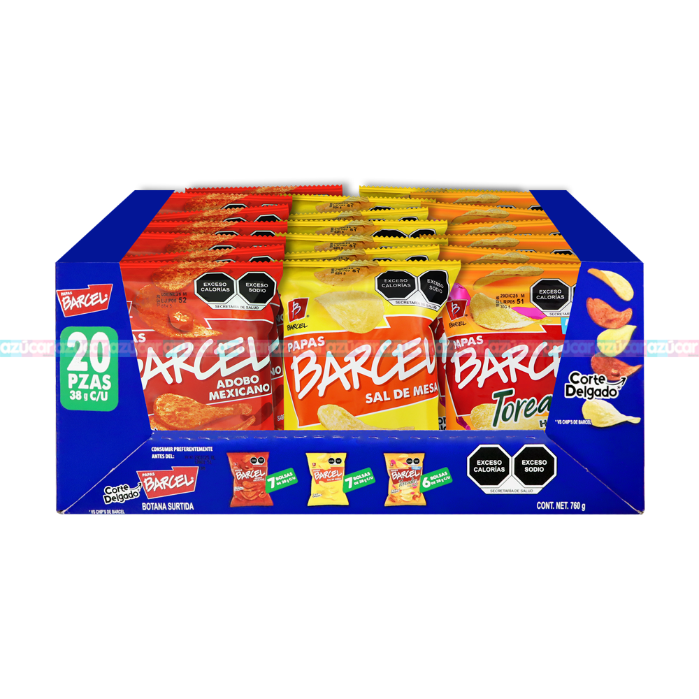 BARCEL PAPAS 20PZS