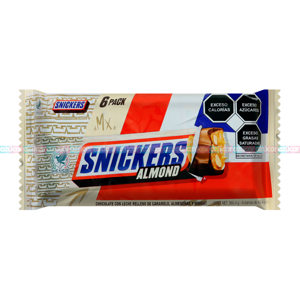 SNICKER ALMOND 43.3G 12/6