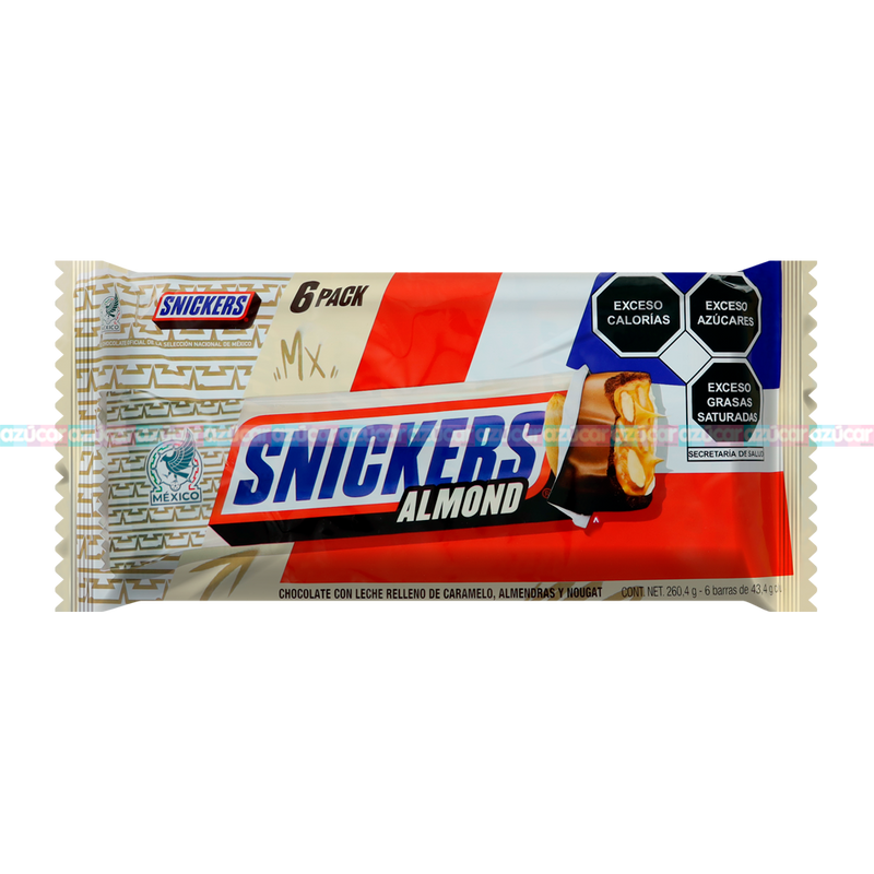 SNICKER ALMOND 43.3G 12/6