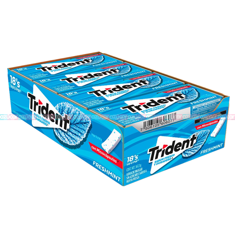 TRIDENT VP FRESH MINT 12/12