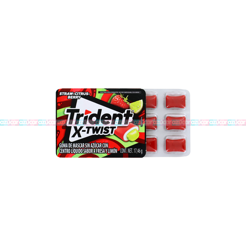 TRIDENT X TWIST FRESA LIMON 18/8