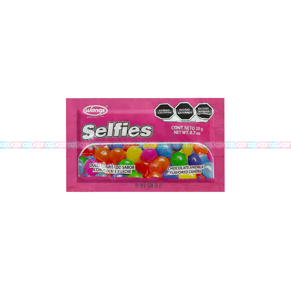 SELFIES TIRA ROSA 24/10PZA