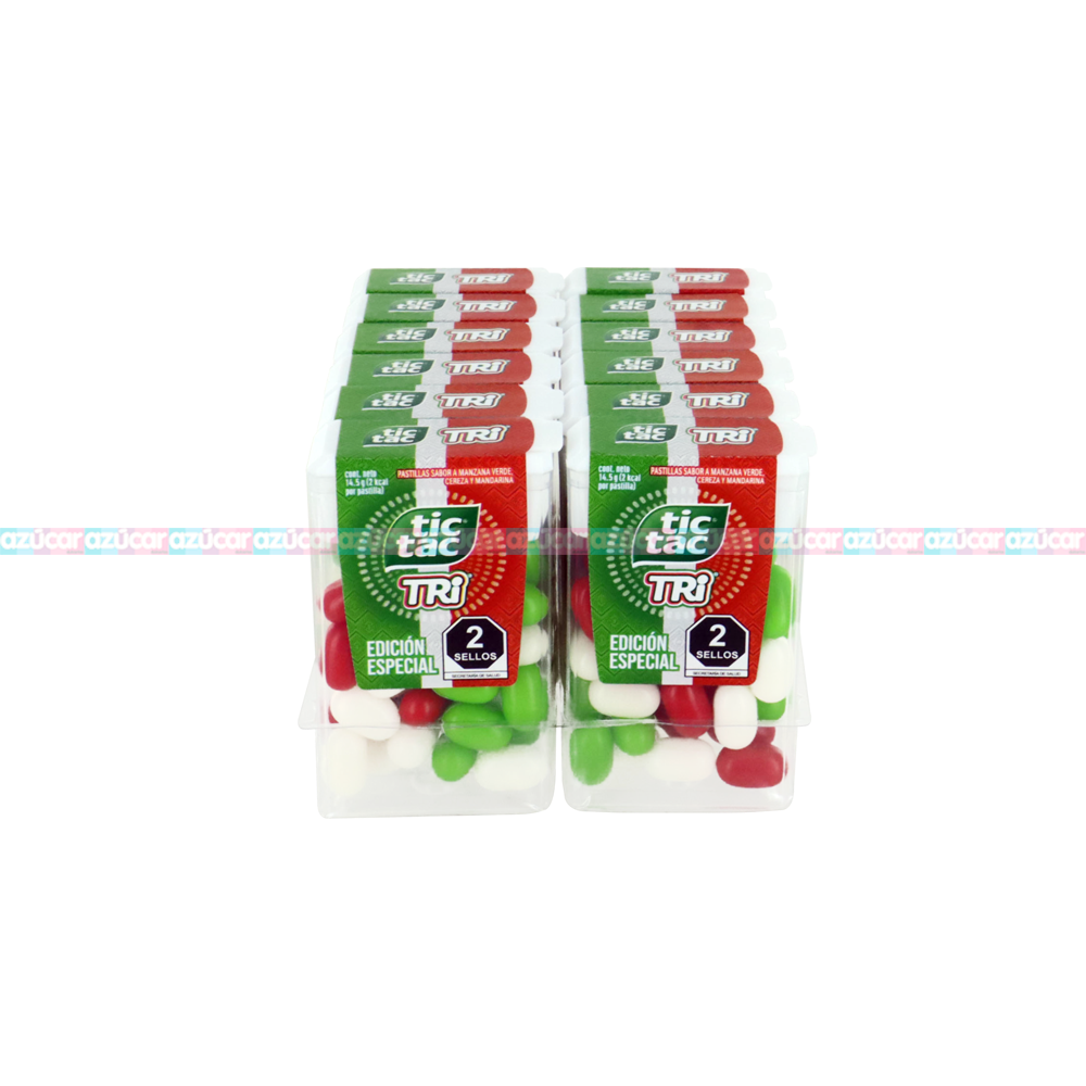 TIC TAC TRICOLOR 12/12PZ