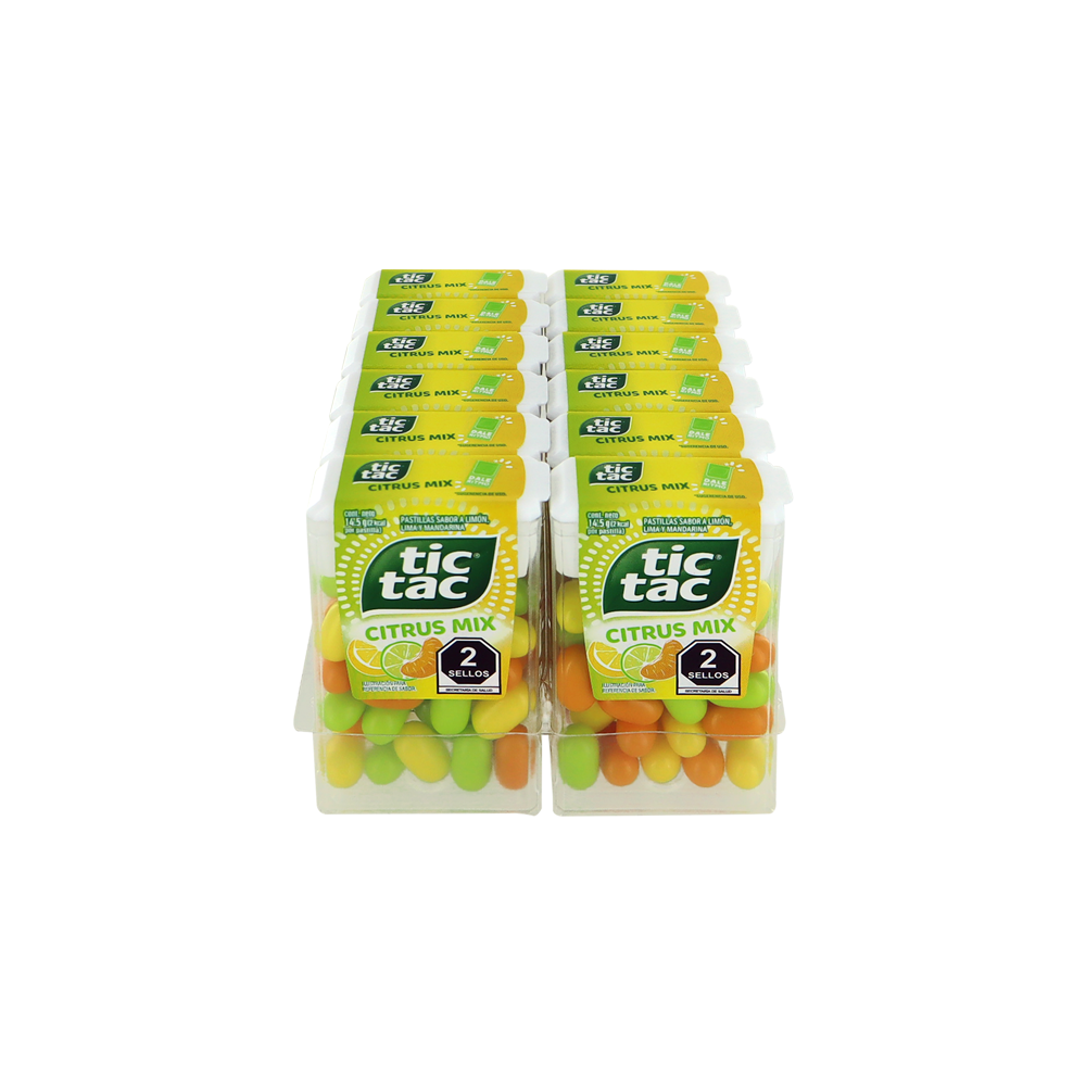 TIC TAC CITRUS MIX 12/12