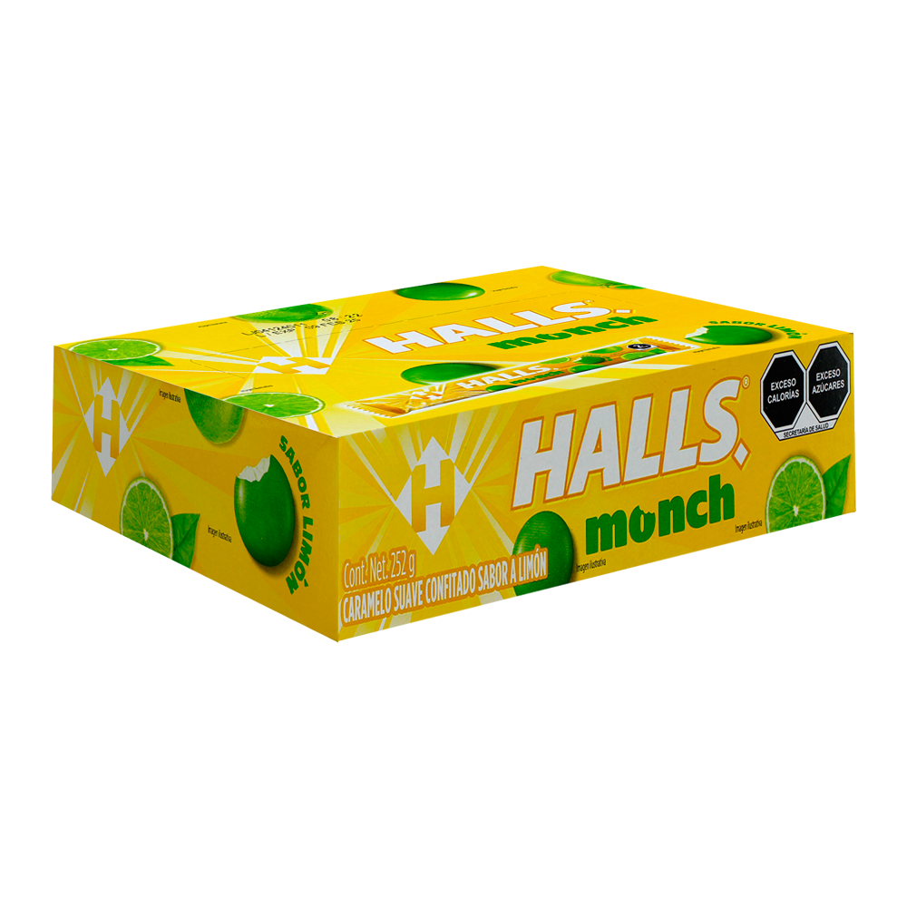 HALLS MONCH LIMON 20/15