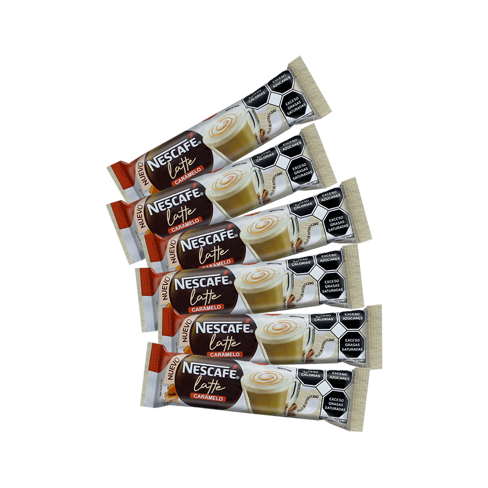NESCAFE LATTE CARAMELO 6/6 20g