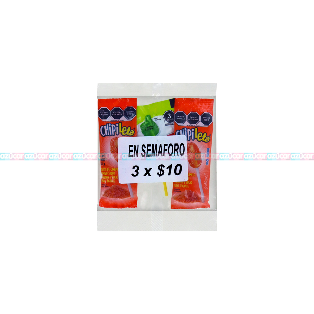 CHIPILETA SEMAFORO 50/3