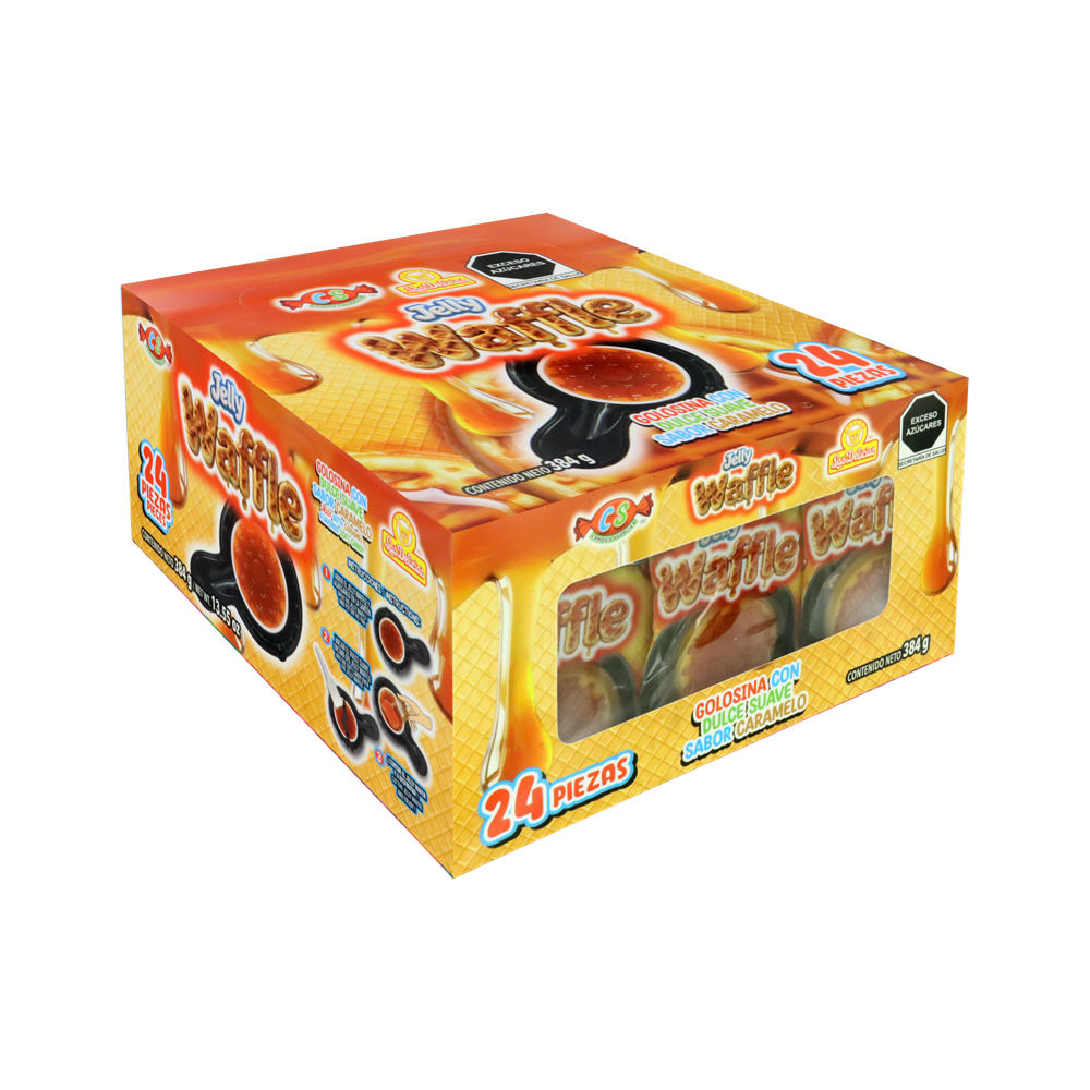 JELLY TRUENO WAFFLE 12/24PZ
