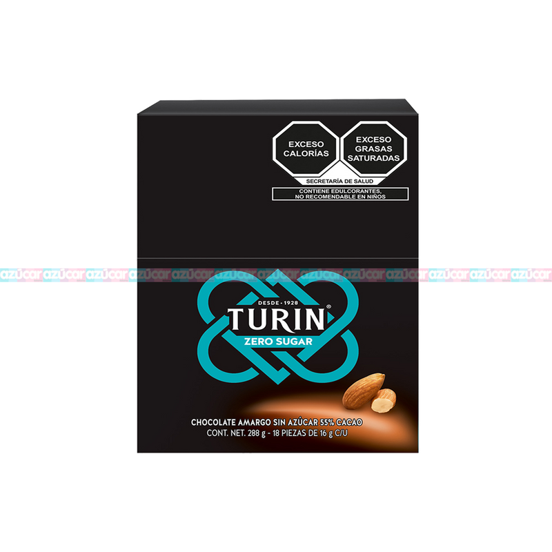 TURIN ZERO SUGAR ALMENDRA 5/18