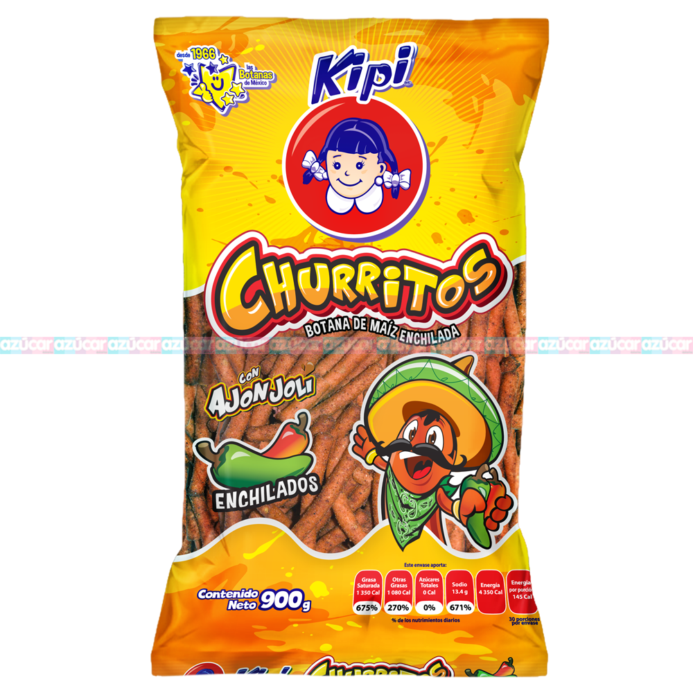 KIPI CHARRO ENCHILADO 6/820 GRS