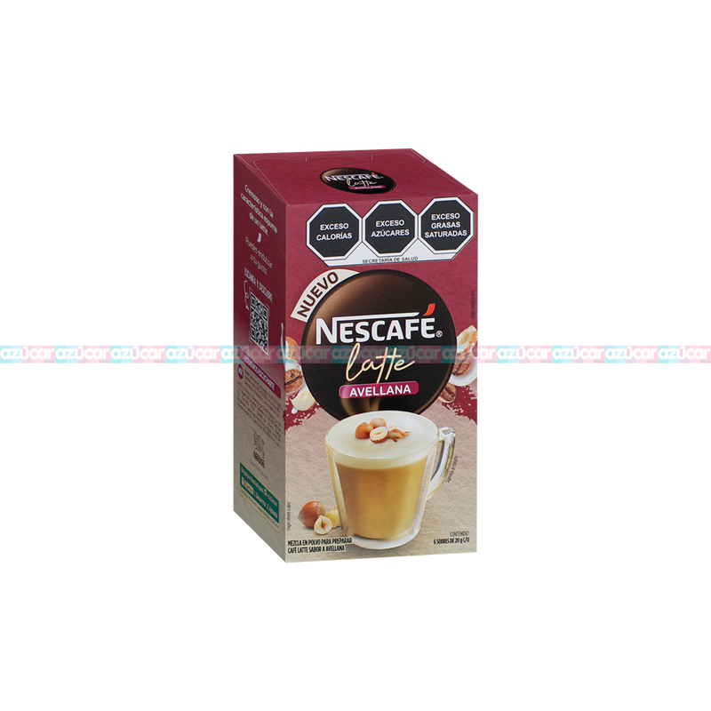 NESCAFE LATTE AVELLANA 6/6 20g