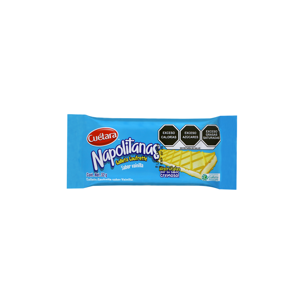 NAPOLITANA VAINILLA 20/32G