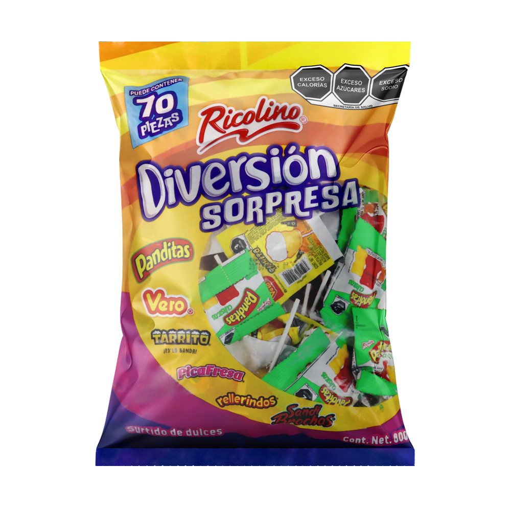 DIVERSION SORPRESA MIX 8/800GRS