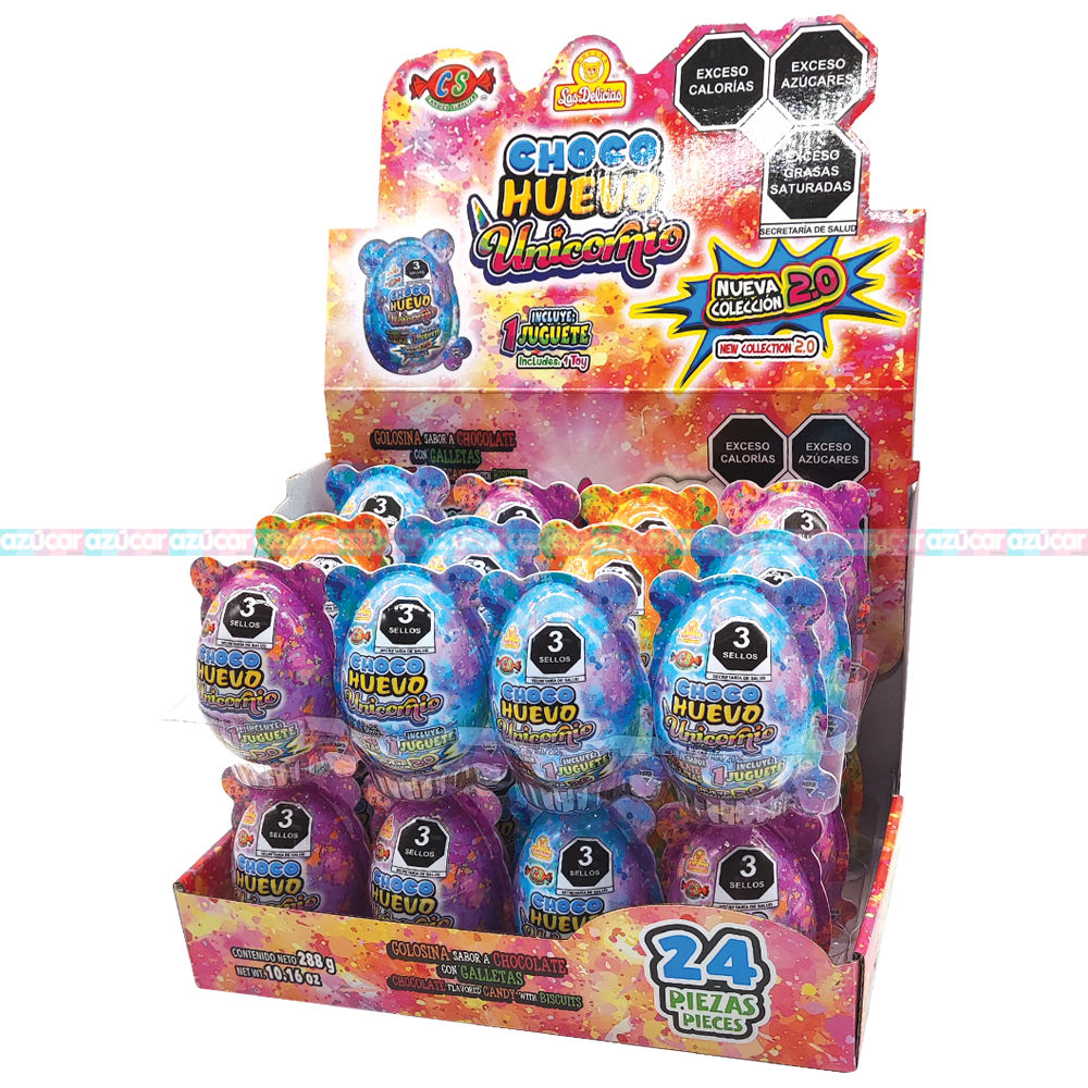 CHOCO HUEVO UNICORNIO 8/24