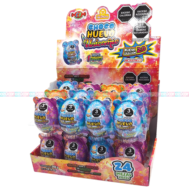CHOCO HUEVO UNICORNIO 8/24