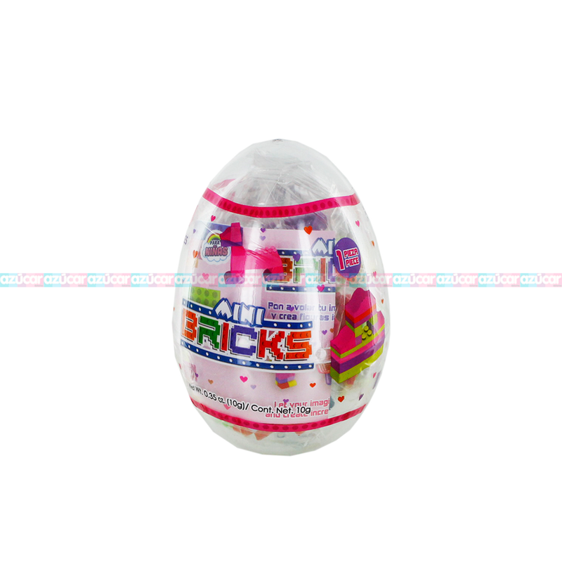 MEGA HUEVO MINI BRICKS 12/6 PZS