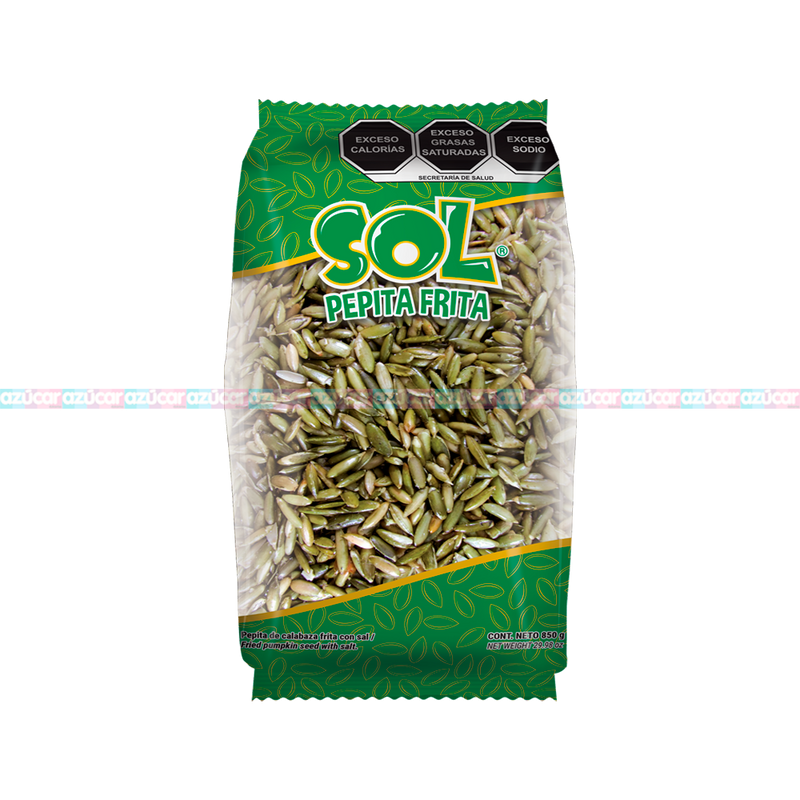 SOL PEPITA PELADA FRITA 18/850 GRS