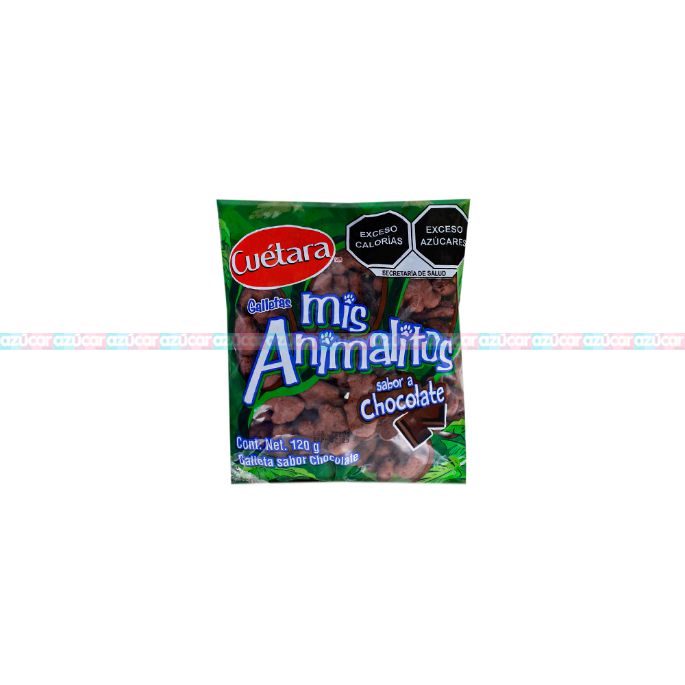 ANIMALITOS CHOCOLATE 10/120 G