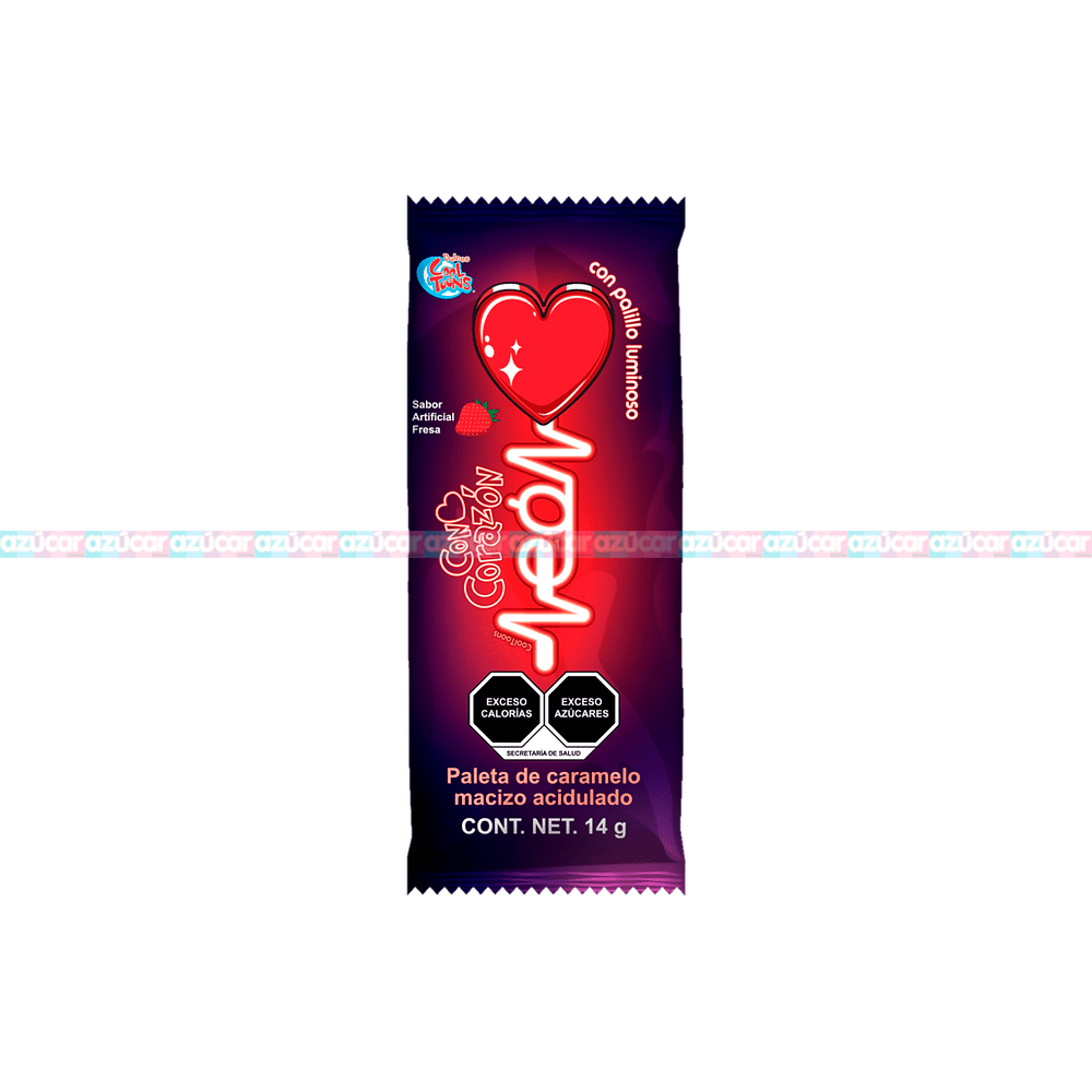 PAL.CORAZON NEON 24/24