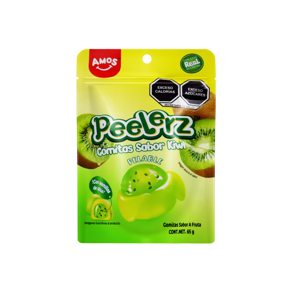 PEELERZ GOMITAS KIWI 6/8 PZA