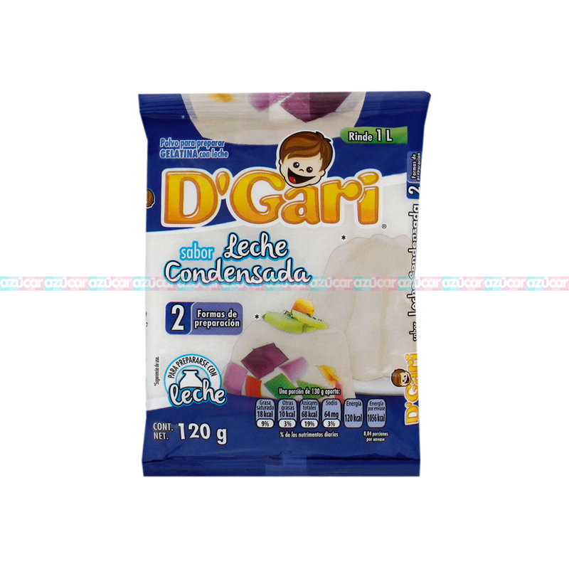 GARI LECHE CONDENSADA 50/120G