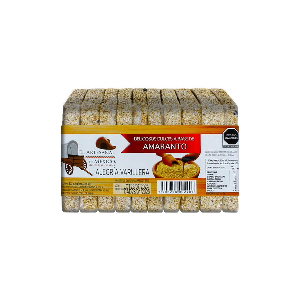 ALEGRIA VARILLERA 20/10