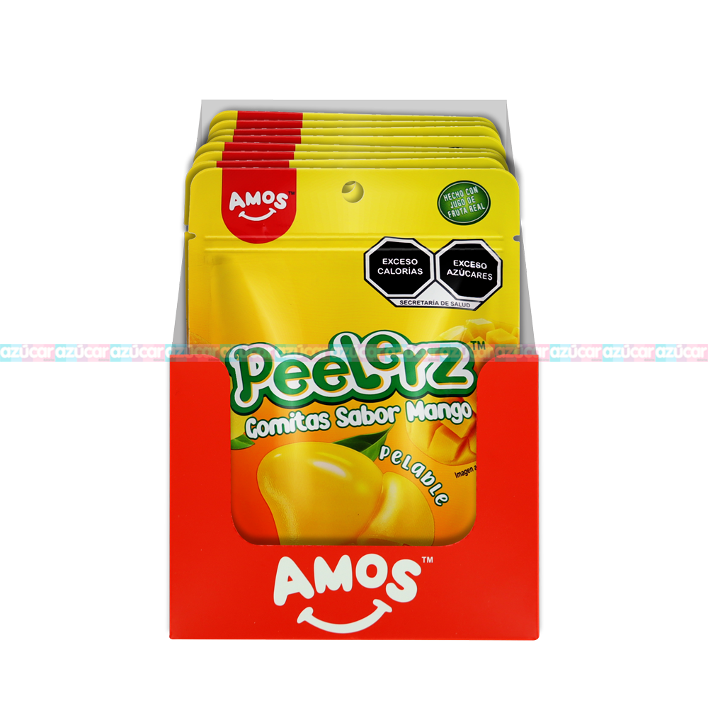 PEELERZ GOMITAS MANGO 6/8 PZA
