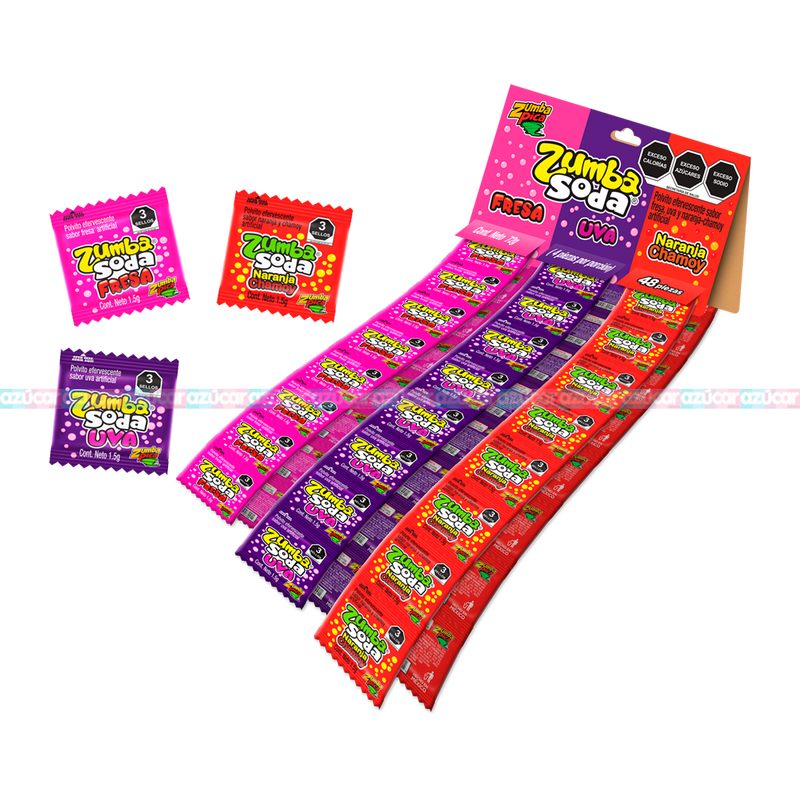 XXX ZUMBA SODA FRES UVA NAR 45/48