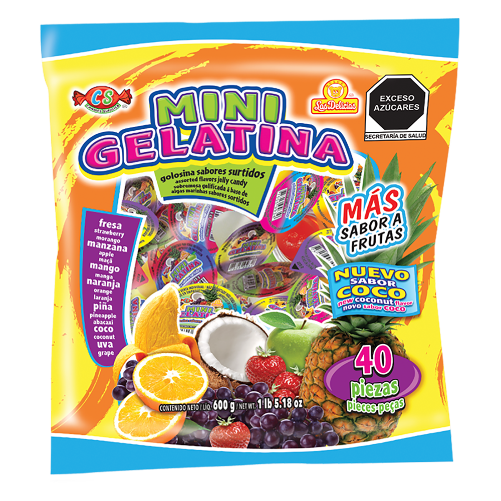 MINI GELATINA BOLSA 20/40
