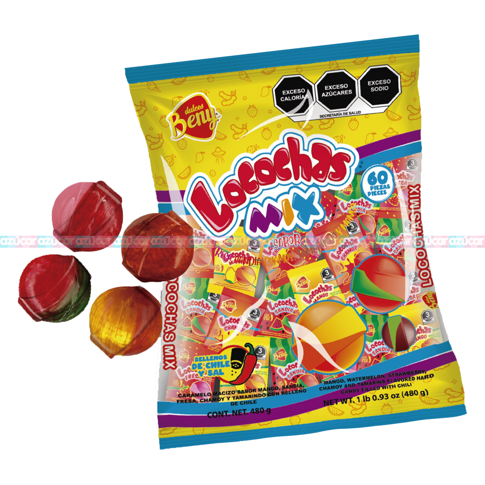 BENY LOCOCHAS MIX 24/60PZA