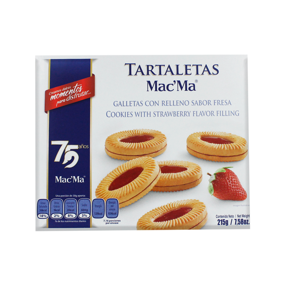 TARTA FRESA 12/215G