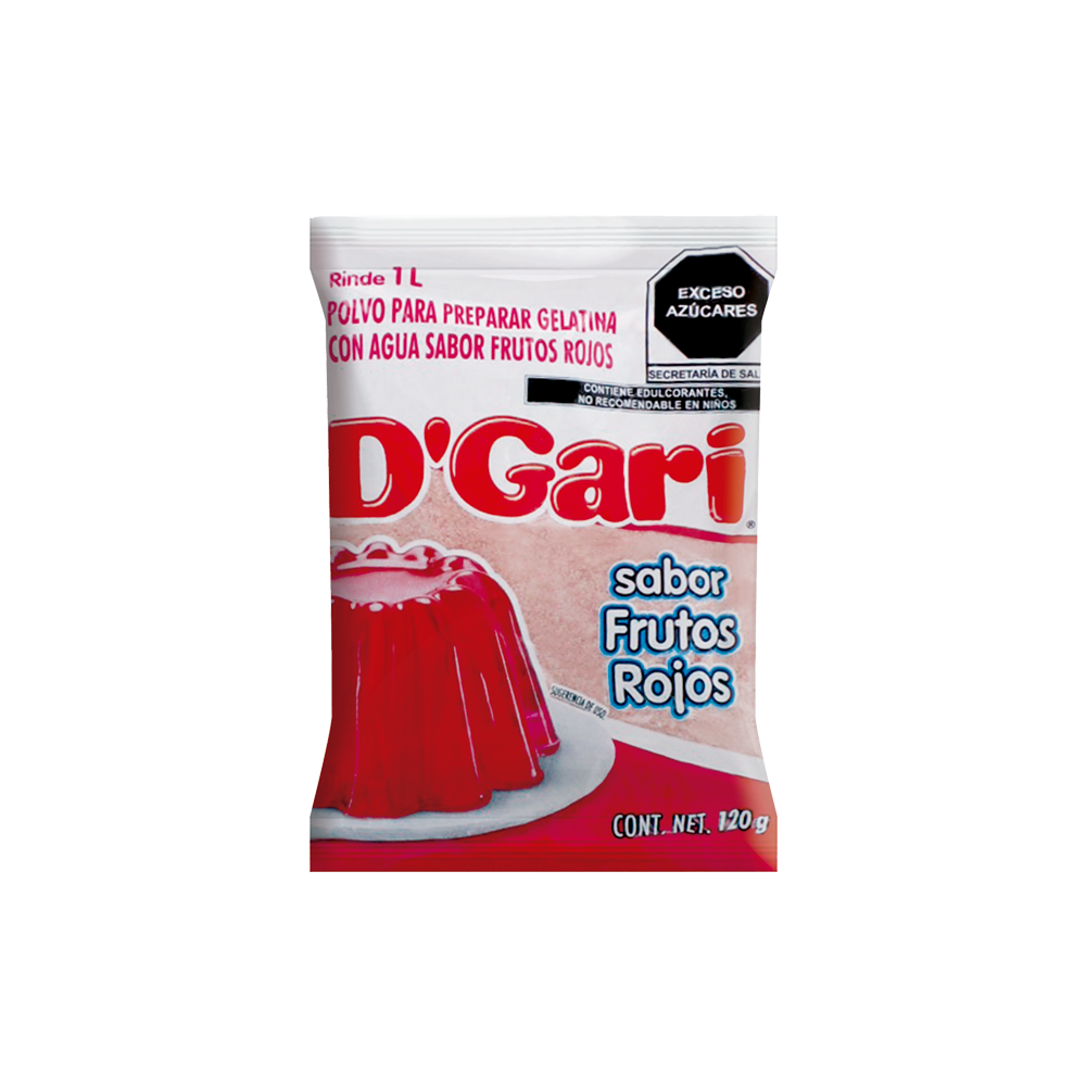 GARI FRUTO ROJO 50/120G