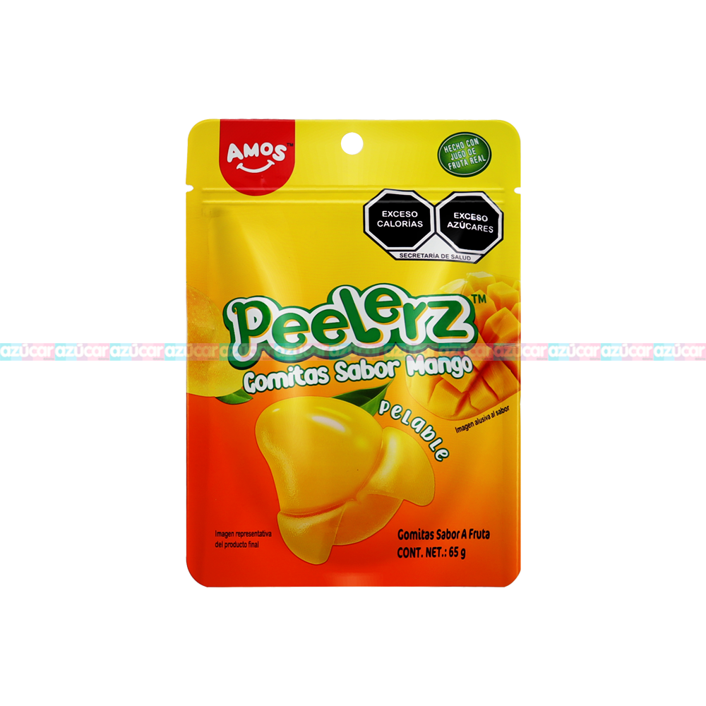 PEELERZ GOMITAS MANGO 6/8 PZA