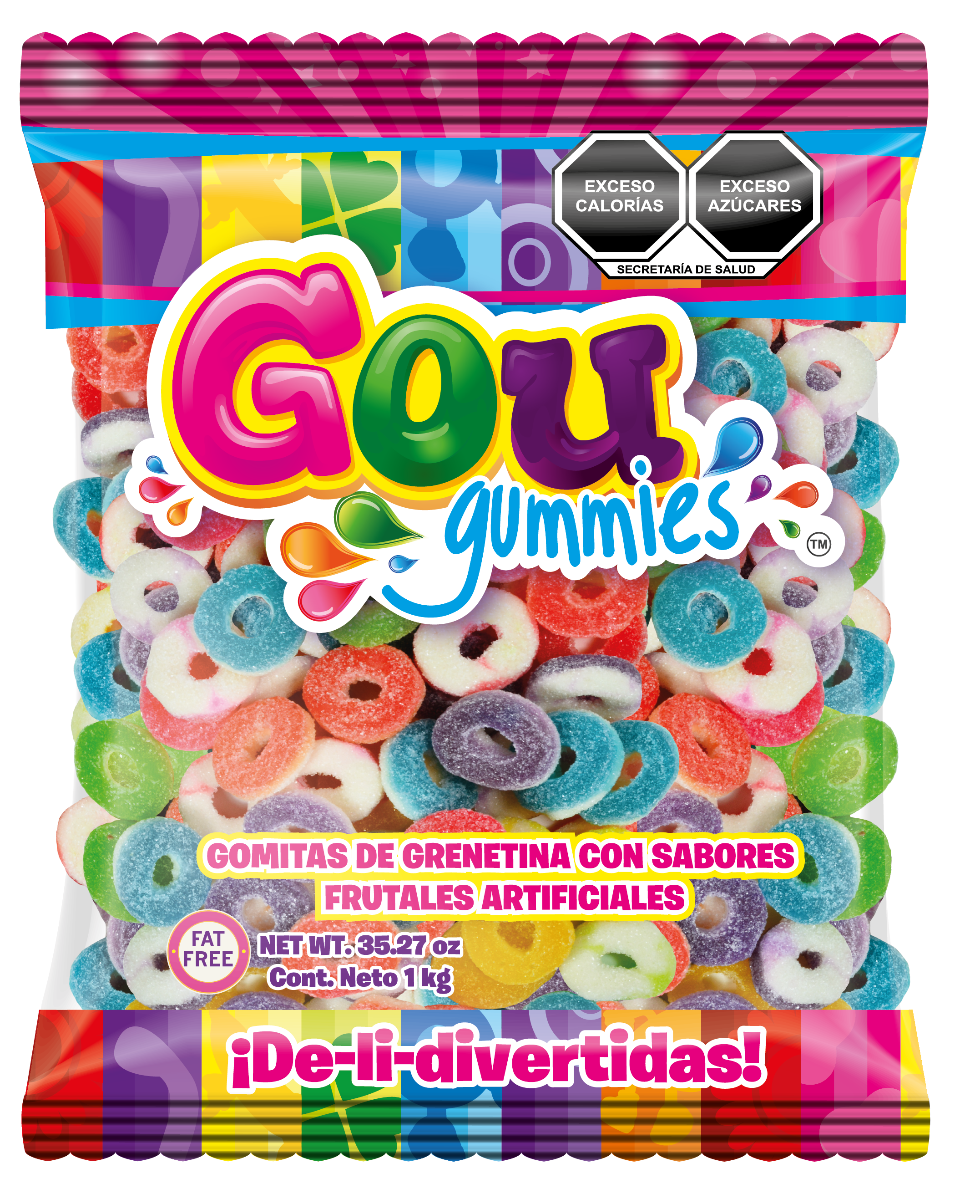 GOU MINI ARO COLORES 10/1 KG