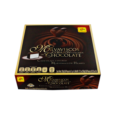 MALV. CORAZON CUB. CHOC. 20/50