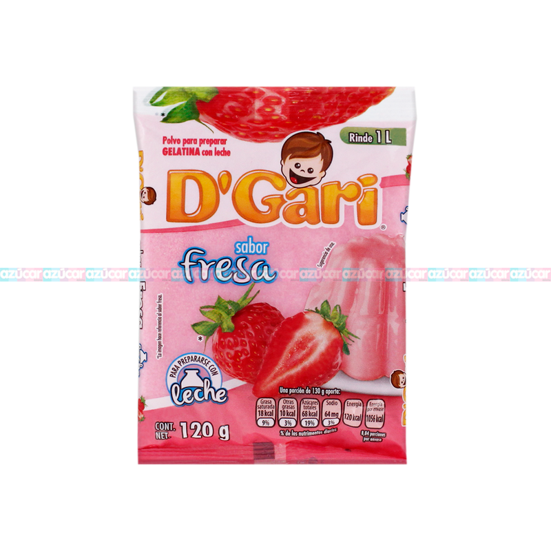 GARI FRESA LECHE 50/120 GRS